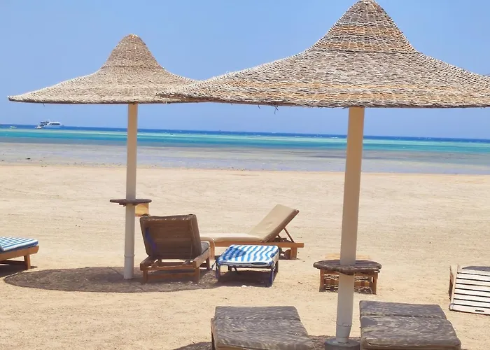 Stella Makadi Aquapark, Private Beach, Wi-fi * Gurdaka