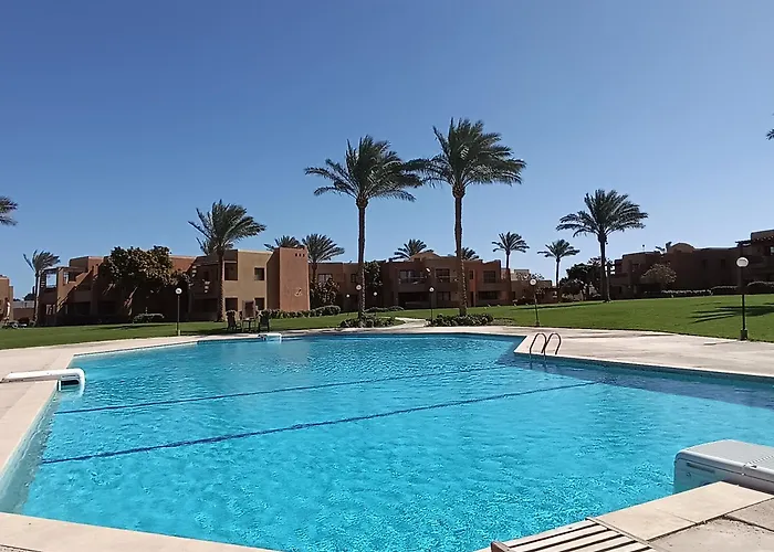Stella Makadi Aquapark, Private Beach, Wi-fi Apartman *