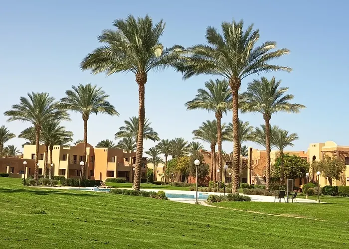 Stella Makadi Aquapark, Private Beach, Wi-fi Apartman Gurdaka
